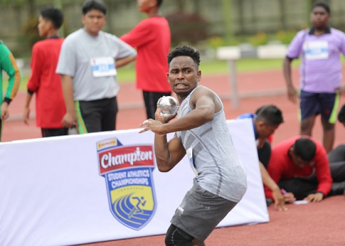 Energen Champion Student Athletics Championships: Pertajam Rekor Tolak Peluru Kualifikasi Papua di Mimika