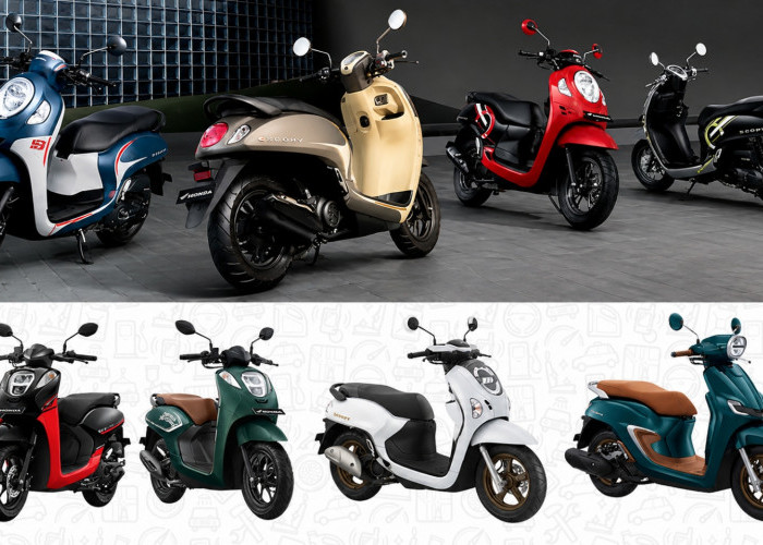 Honda Scoopy dan Honda Genio 2026, Skutik Gen-Z dengan Gaya Retro Modern