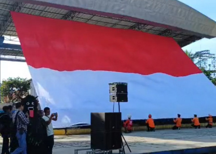 10.000 Bendera Merah Putih Dibagikan di Kota Banjar, Sambut HUT RI ke-78