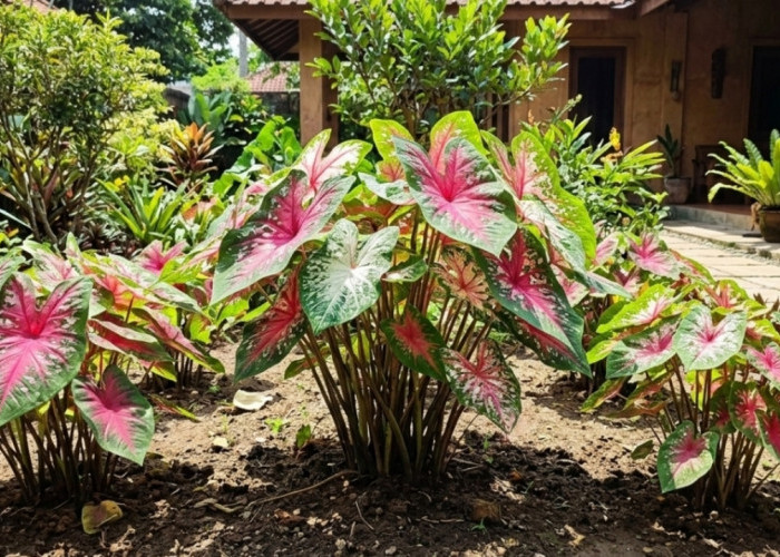 Tanaman Keladi Tetap Kokoh di Bawah Terik Matahari? Ini Rahasia Perawatannya yang Jarang Diketahui Pecinta Tan