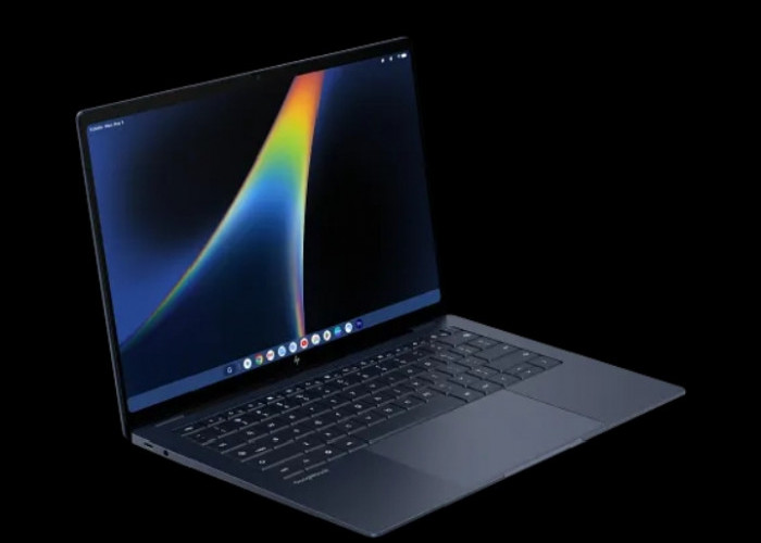 HP Googlebook 14 Bawa Layar 3K OLED dan Snapdragon X Elite, Baterai 19 Jam!
