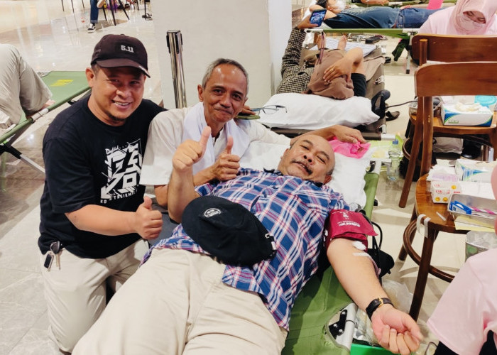 Rayakan HUT Kota Tasik Ke-21, Disdukcapil Pilih Kegiatan Donor Darah