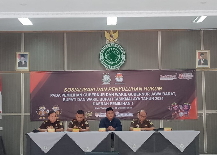 KPU Kabupaten Tasikmalaya Gandeng Kejari Berikan Penyuluhan Hukum untuk Badan Adhoc Pilkada