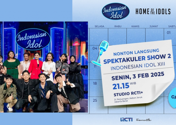 Cara Nonton Langsung Indonesian Idol 2025 Gratis di Studio RCTI