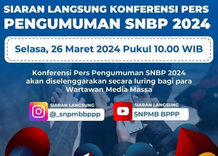 Pengumuman SNBP 2024 Hari Ini, Selamat untuk Peserta yang Lolos, Bagi yang Tidak Lolos Bisa Daftar SNBT 2024