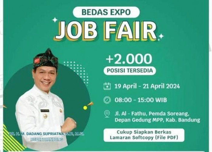 ASYIK 2000 Lowongan Kerja Tersedia di Bandung, Ini Jadwal dan Lokasi Job Fair Bulan April 2024 di Bandung
