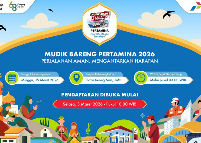 Hari Ini Dibuka! Jangan Salah Link Daftar Mudik Gratis Pertamina 2026, Ini 17 Kota Tujuan dan Syarat Lengkapny