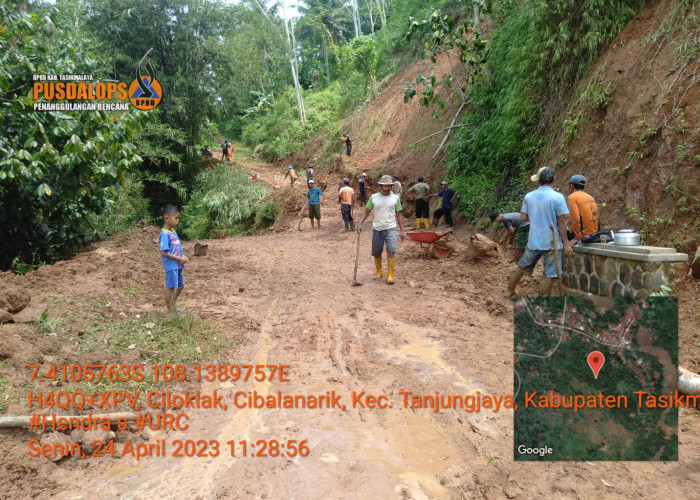 4 Kecamatan di Tasikmalaya Dilanda Becana Longsor, Waspadai Cuaca Ekstrem dan Hujan Deras