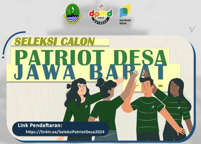 PENGUMUMAN, Ada Open Recruitmen Patriot Desa Jawa Barat 2024, Ini Link Pendaftaran dan Kualifikasinya