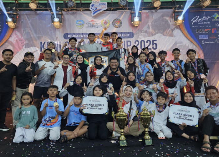 Taekwondo Kabupaten Tasikmalaya Sabet Juara Umum Taekwondo KONI Championship 2025