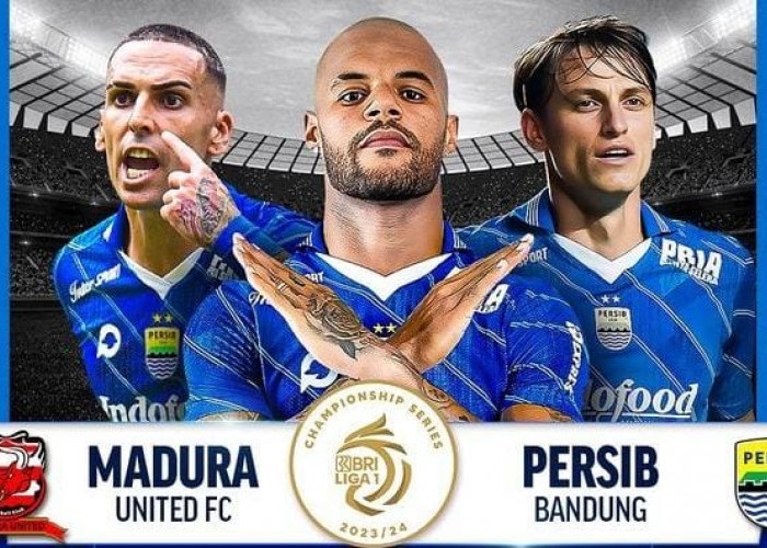 TERBARU Link Live Streaming Madura United vs Persib, Perebutan Gelar Juara Liga 1 2023/2024 Malam Ini