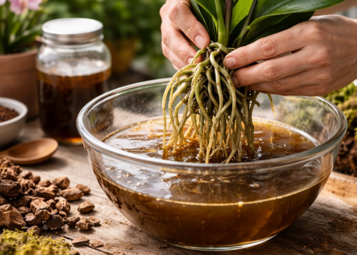 Pupuk Kopi untuk Tanaman Hias Anggrek, Cara Sederhana Bikin Akar Subur dan Bunga Lebih Tahan Lama