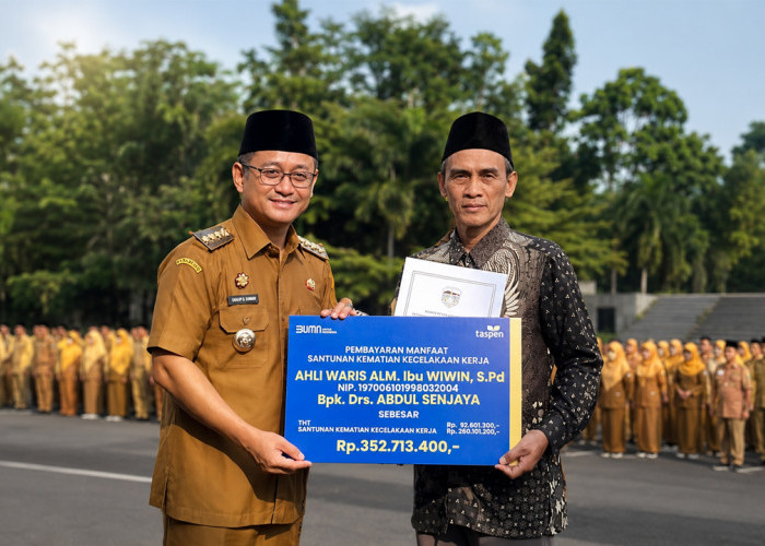 PT Taspen Tasikmalaya Salurkan Manfaat JKK Rp1,2 Miliar dan JKM Rp7,1 Miliar kepada Ratusan ASN