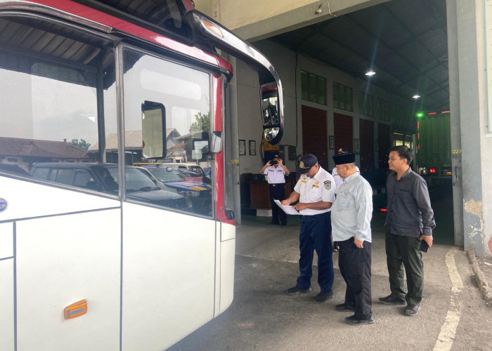 Bus untuk Jemaah Haji Kota Tasikmalaya Dicek Dishub, Begini Kondisinya