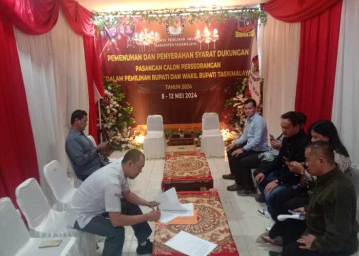 Pilkada 2024 Kabupaten Tasikmalaya, KPU Kembalikan Syarat Dukungan Dua Paslon Perseorangan 