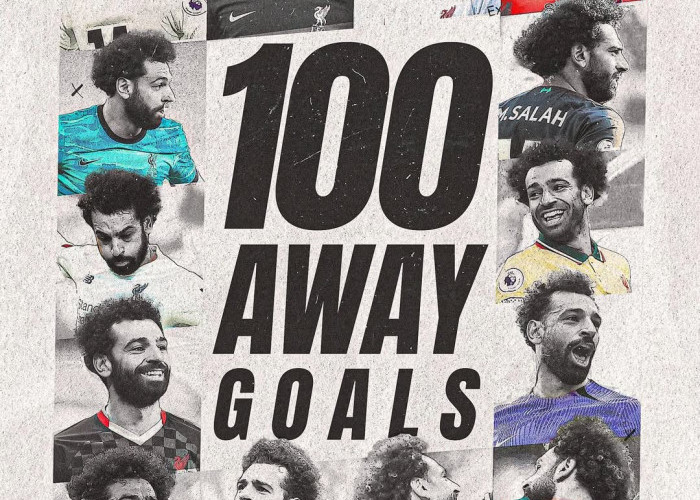 100 Goals On The Road! Mohamed Salah Mesin Gol Liverpool Cetak 100 Gol di Laga Tandang