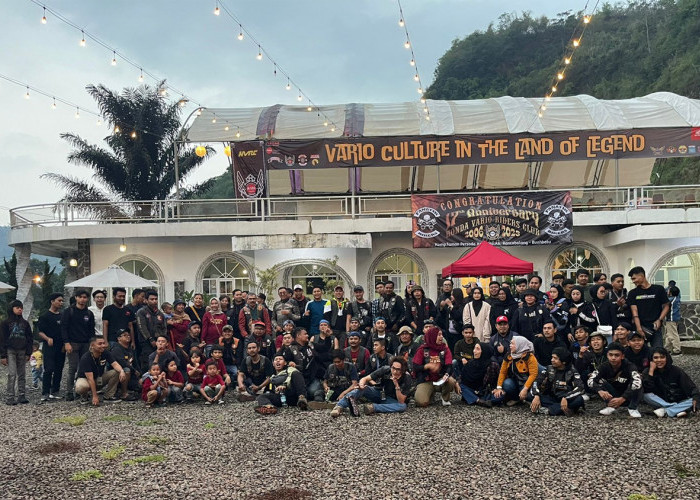 Honda Vario Riders Club Rayakan 17th Anniversary Bertekad Angkat Budaya Tradisional Jawa Barat