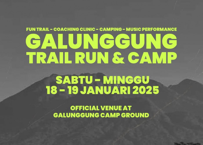 Event Galunggung Trail Run and Camp 2025 Petualangan Lari dan Berkemah di Alam Tasikmalaya