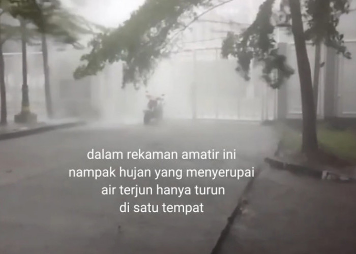 Viral Hujan Aneh di Kabupaten Bekasi Rabu 9 November 2022