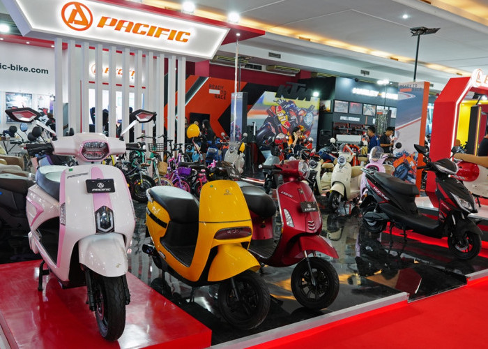 Motor Listrik Pacific Bike Diskon Hingga Rp 6,8 Juta di IIMS 2026