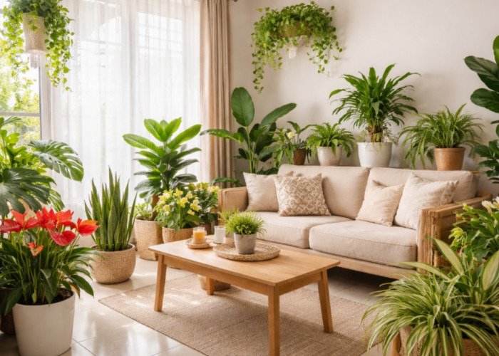 Lagi Viral! 10 Tanaman Hias Cantik yang Kuat Hidup di Dalam Rumah, Bikin Hunian Segar dan Menyehatkan
