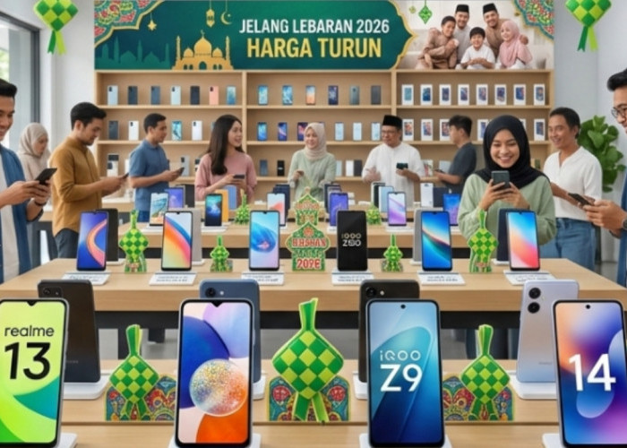Daftar HP Turun Harga Jelang Lebaran 2026, Spek Makin Gacor Harga Lebih Ramah!