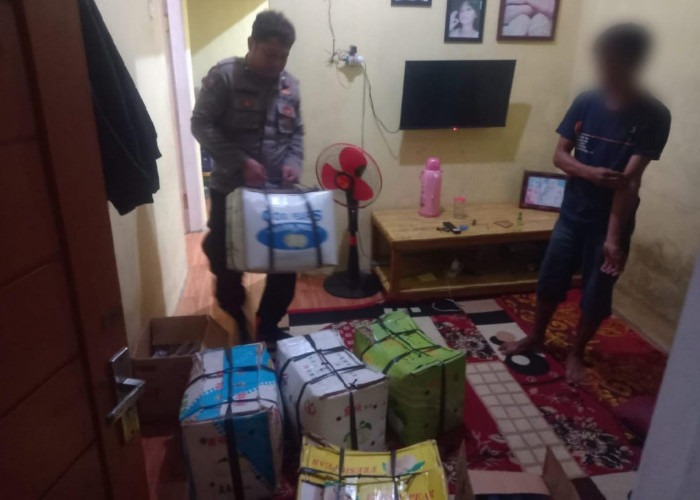 Jelang Hari H Pemilu 2024 di Kota Banjar, Ratusan Bungkus Minuman Keras hingga Kemasan Botol Diamankan Polisi