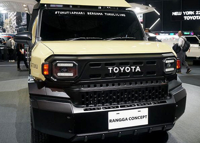Toyota Rangga Concept Mejeng di JMS 2023, Legacy Kijang Pick Up