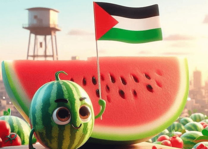 Lagi Viral, Ternyata Ini Makna Potongan Buah Semangka yang Dikaitkan dengan Palestina, Yuk Ramaikan!