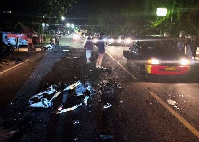 Motor Hilang Kendali Akibat Bersenggolan, Dua Orang Meninggal Terlibat Tabrakan di Kota Banjar