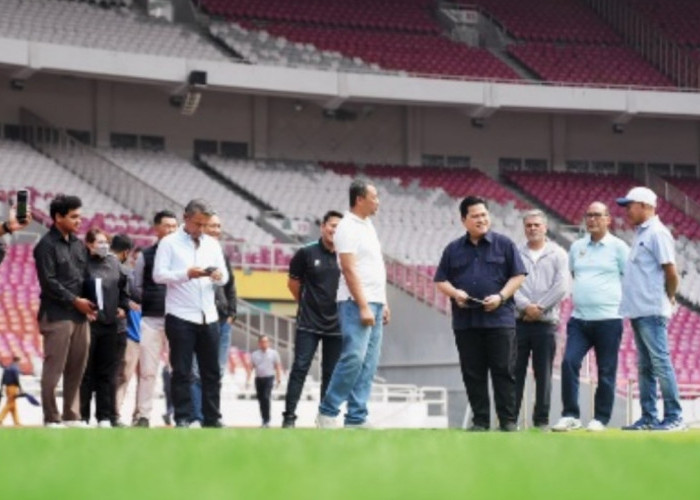 Jelang FIFA ASEAN Cup 2026, Erick Thohir Cek Kesiapan Stadion di Jakarta