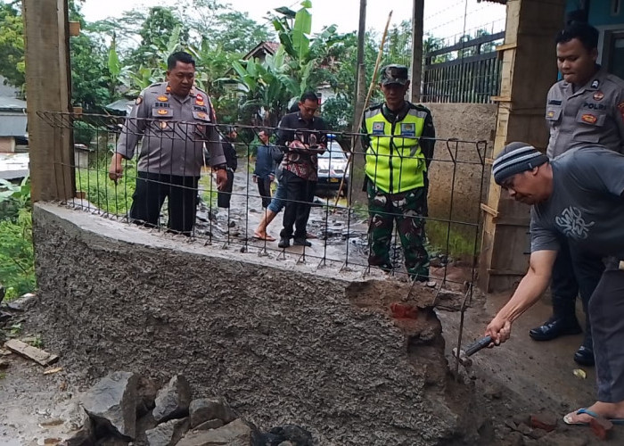 Tembok Pagar Penghalang Jalan Desa di Kabupaten Tasikmalaya Dibuka Pemilik Lahan Setelah Kesepakatan ini