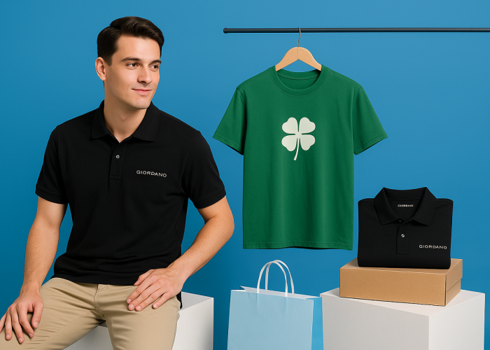 Diskon Polo Giordano dan T-Shirt Stylish di Promo Blibli