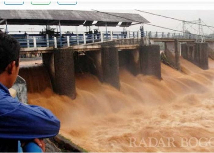 Diingatkan, Siaga 1 Banjir Melanda Jakarta, Ketinggian Air di Bendungan Katulampa Sudah 220 Cm