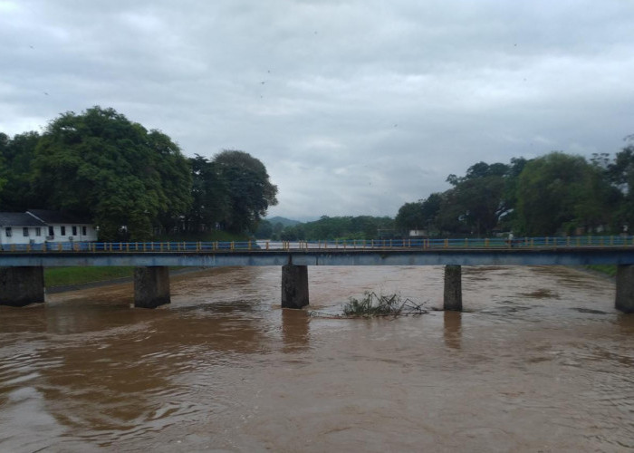Warga Kota Banjar Cemas, Debit Air Sungai Citanduy Naik 3 Meter Lebih