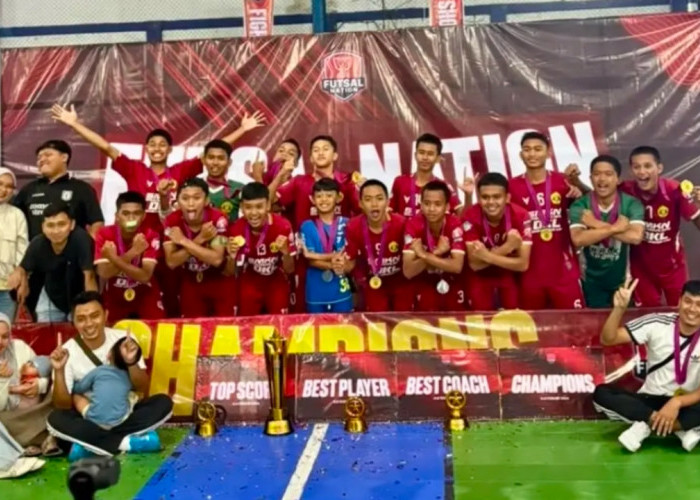 SMKN Bantarkalong Sabet Gelar Juara Futsal Nation 2026 dan Kantongi Tiket Nasional