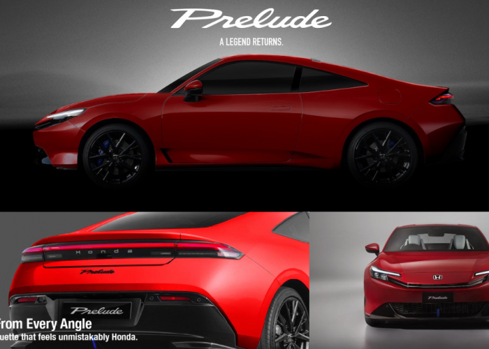 Honda Prelude Hybrid Pertama di Asia Tenggara Resmi Meluncur, Tenaga 200 HP dan Harga di Bawah Rp1 Miliar
