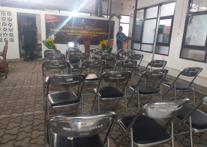 Pendaftaran Bacaleg Pemilu di KPU Kota Tasikmalaya Masih Sepi