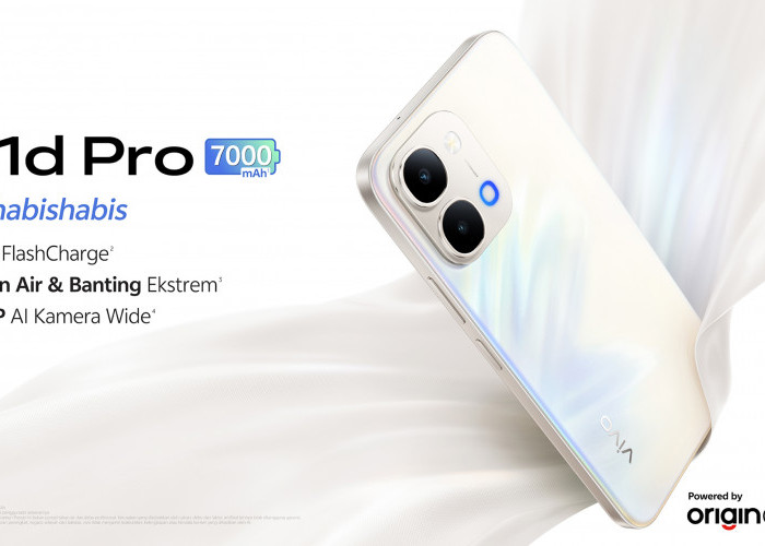 Vivo Y31d Pro Resmi Hadir, Baterai 7200mAh dan 44W FlashCharge Jadi Daya Tarik Utama