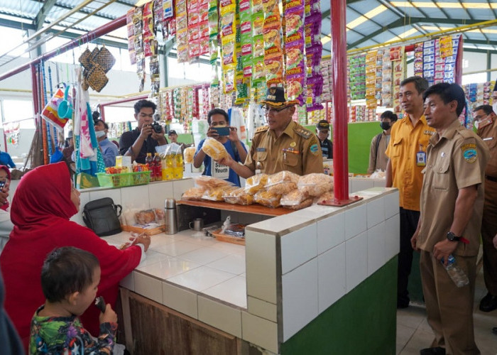 Pasar Rakyat Cibeureum Diresmikan, Wali Kota: Rantai Distribusi Pemasaran tak Terlalu Panjang