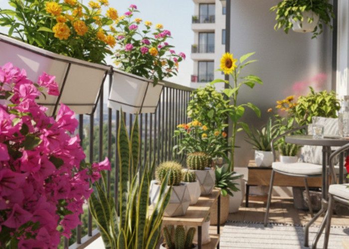 Balkon Panas Tetap Hijau: Rekomendasi Tanaman Tangguh yang Bikin Hunian Makin Estetik