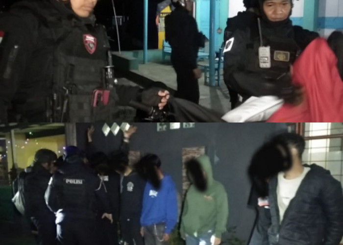 Polisi Ciduk Para Remaja Tasikmalaya yang Aksi Konvoi dan Pesta Minuman Keras
