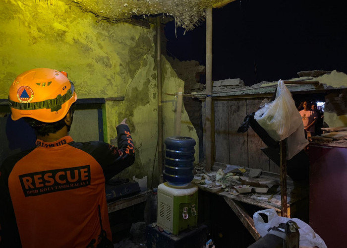Getaran Gempa Garut Rusak 5 Rumah Warga Kota Tasikmalaya, ini Titik Lokasinya