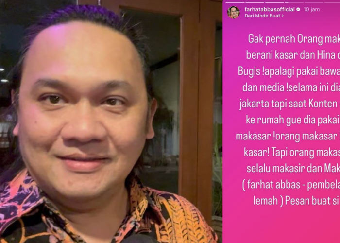 Farhat Abbas Tuntut Permohonan Maaf dari Denny Sumargo, Ancam Jalur Hukum