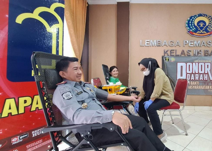 Persediaan Darah di PMI Kota Banjar Menipis, ini yang Dilakukan Para Pegawai Lapas Banjar