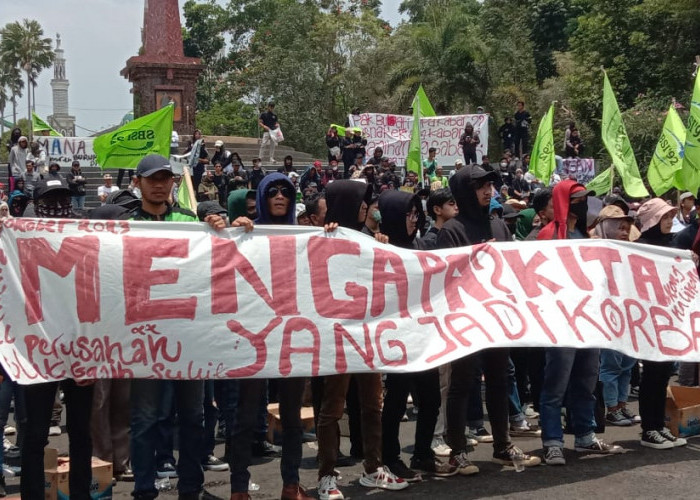 Ribuan Karyawan PT TPG Ngadu ke Pemerintah Kabupaten Tasikmalaya Soal ini