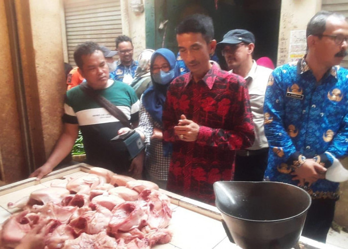 Jelang Natal dan Tahun Baru 2023, Wakil Wali Kota Kaget saat Pemkot Banjar Sidak ke Pasar Banjar 