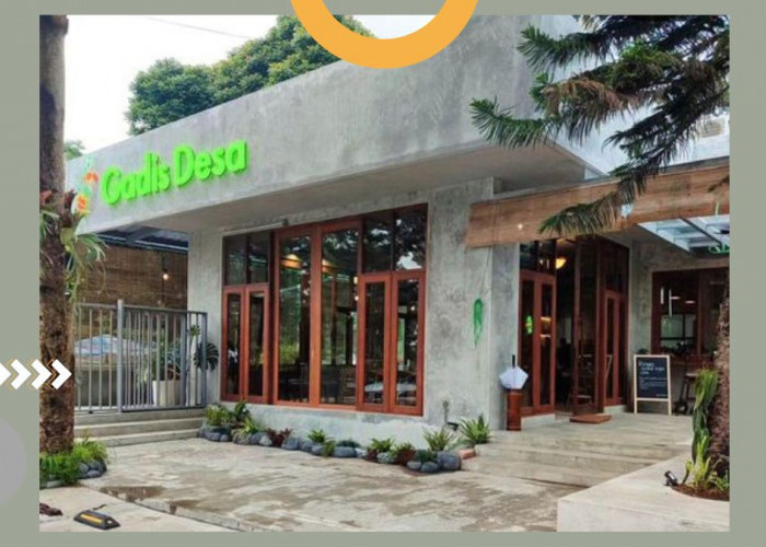 Nongkrong Santai di Tepi Sungai: Pesona Tenang Gadis Desa Cafe Bandung