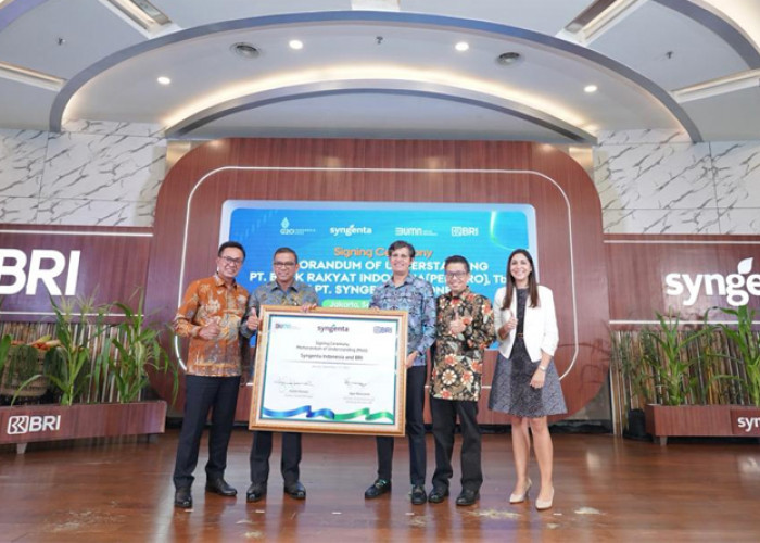 Dukung Pembiayaan Petani, BRI Kolaborasi dengan Syngenta Indonesia melalui CENTRIGO™ Farming Ecosystem