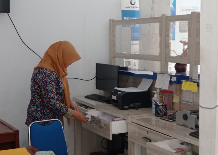 Kantor PDAM Tasikmalaya Dibobol Maling, Laptop dan Uang Tunai Raib  